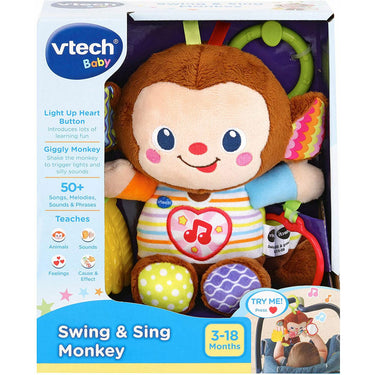 Little Friendlies Swing & Sing Monkey